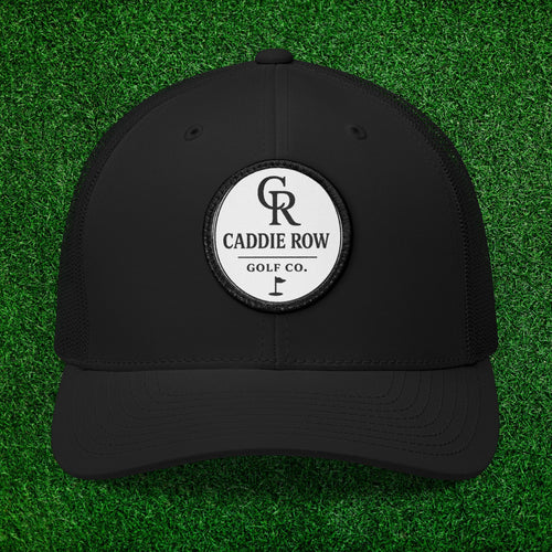 Caddie Row Embroidered Patch Trucker Hat