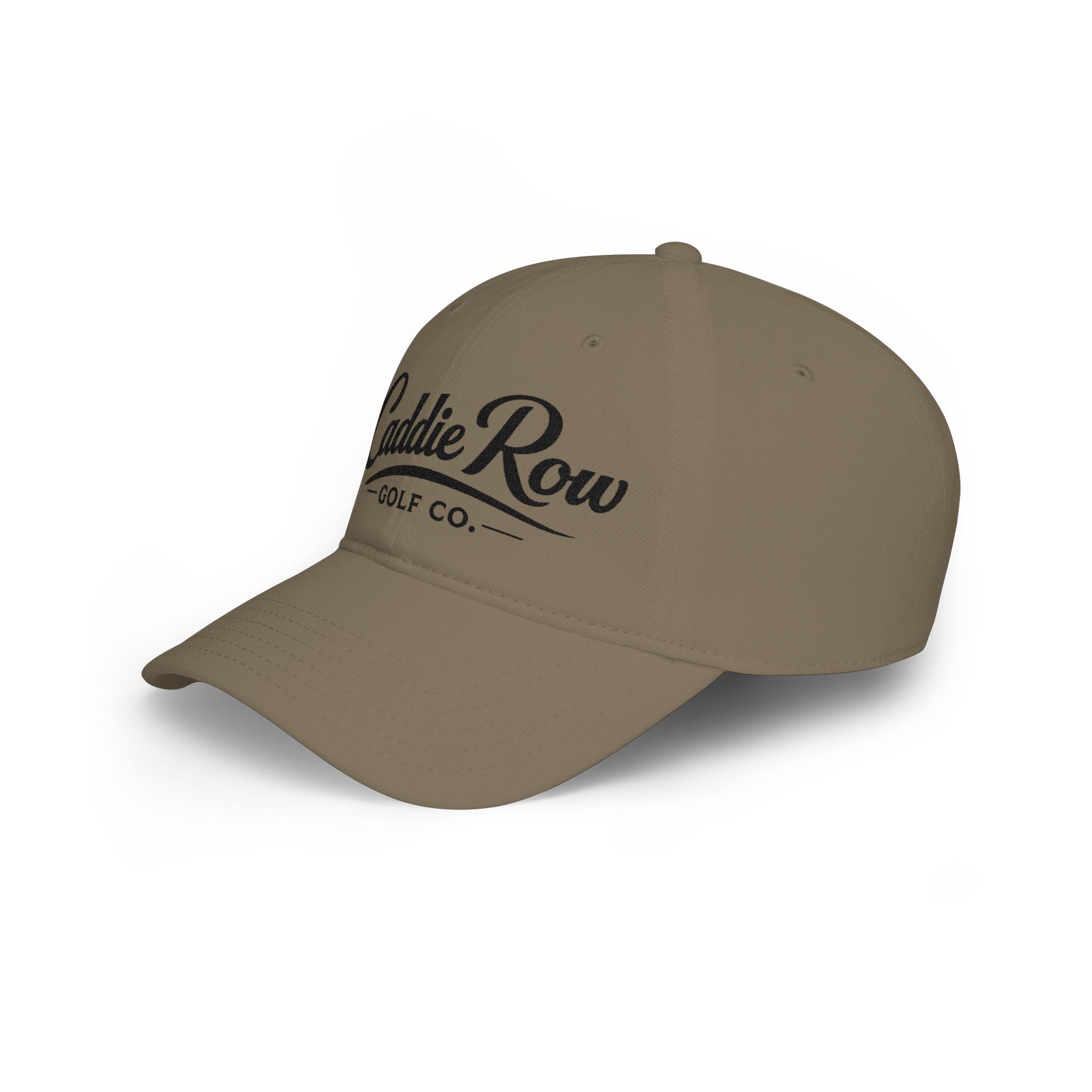 Caddie Row Golf Co. Low Profile Golf Cap — 'Walk the Row' Golf Hat