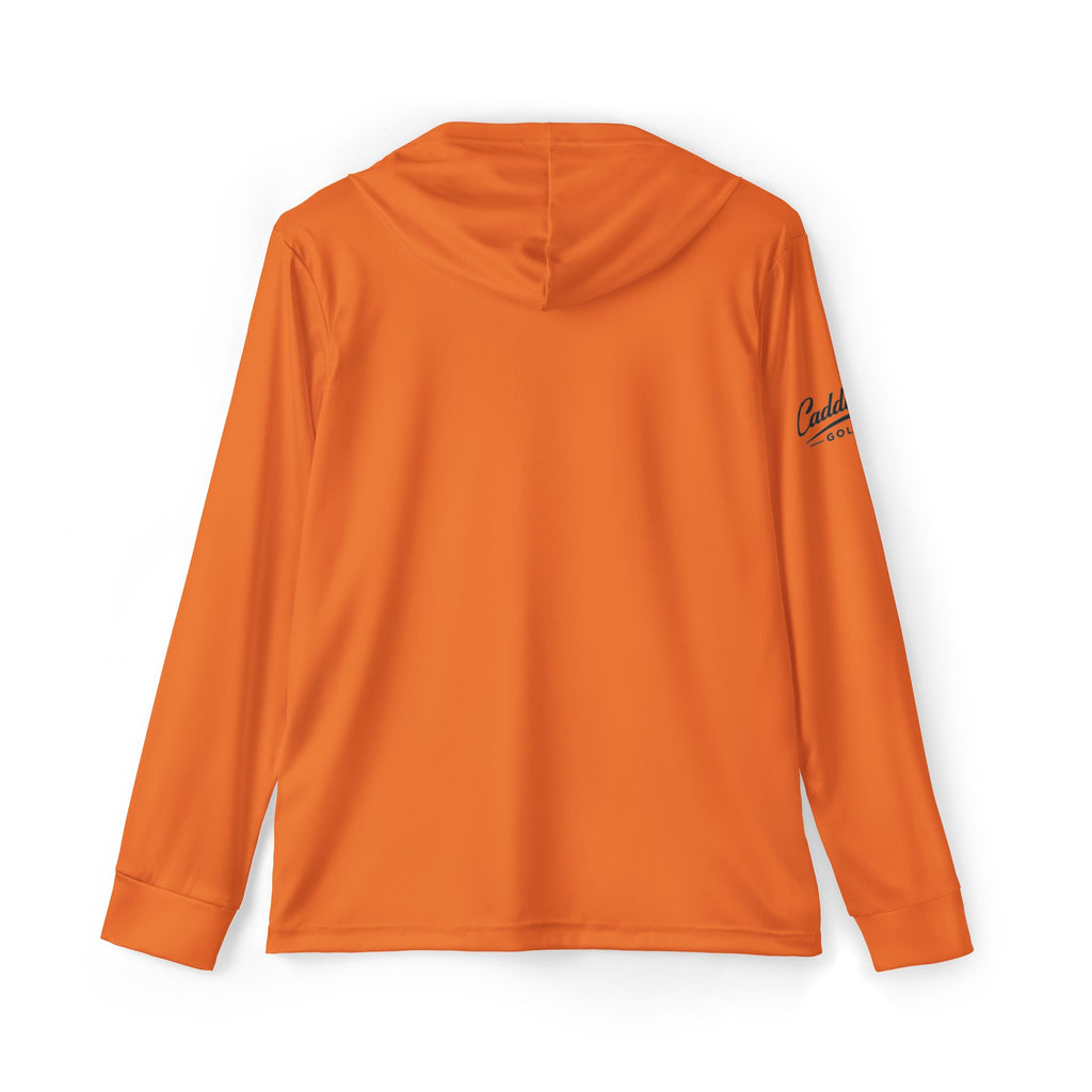 Caddie Row Long Putt Warm-Up Hoodie - Orange