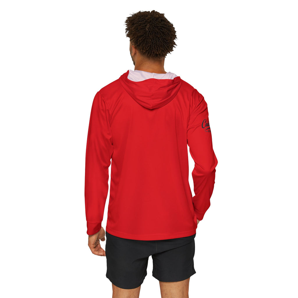 Caddie Row Long Putt Warm-Up Hoodie - Red