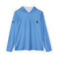 Caddie Row Long Putt Warm-Up Hoodie - Light Blue