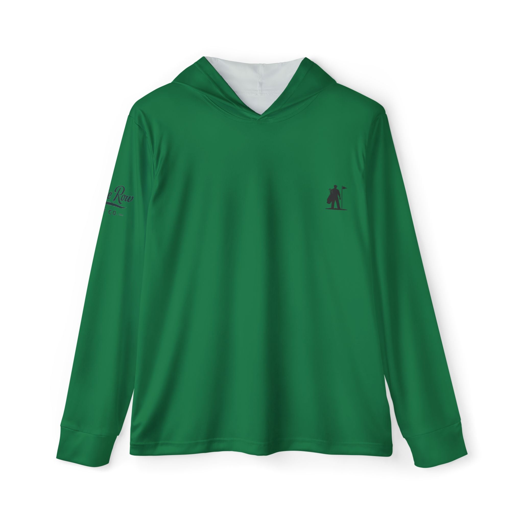 Caddie Row Long Putt Warm-Up Hoodie - Dark Green