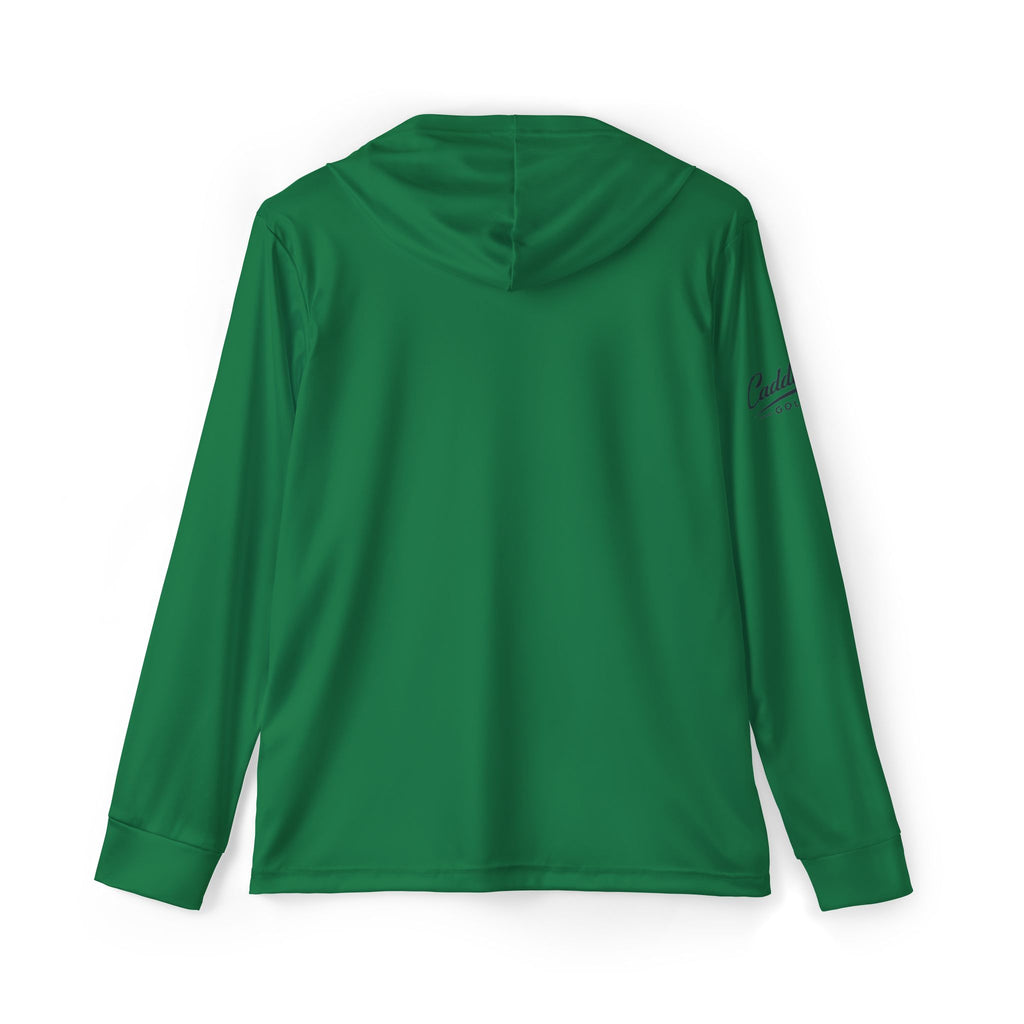 Caddie Row Long Putt Warm-Up Hoodie - Dark Green