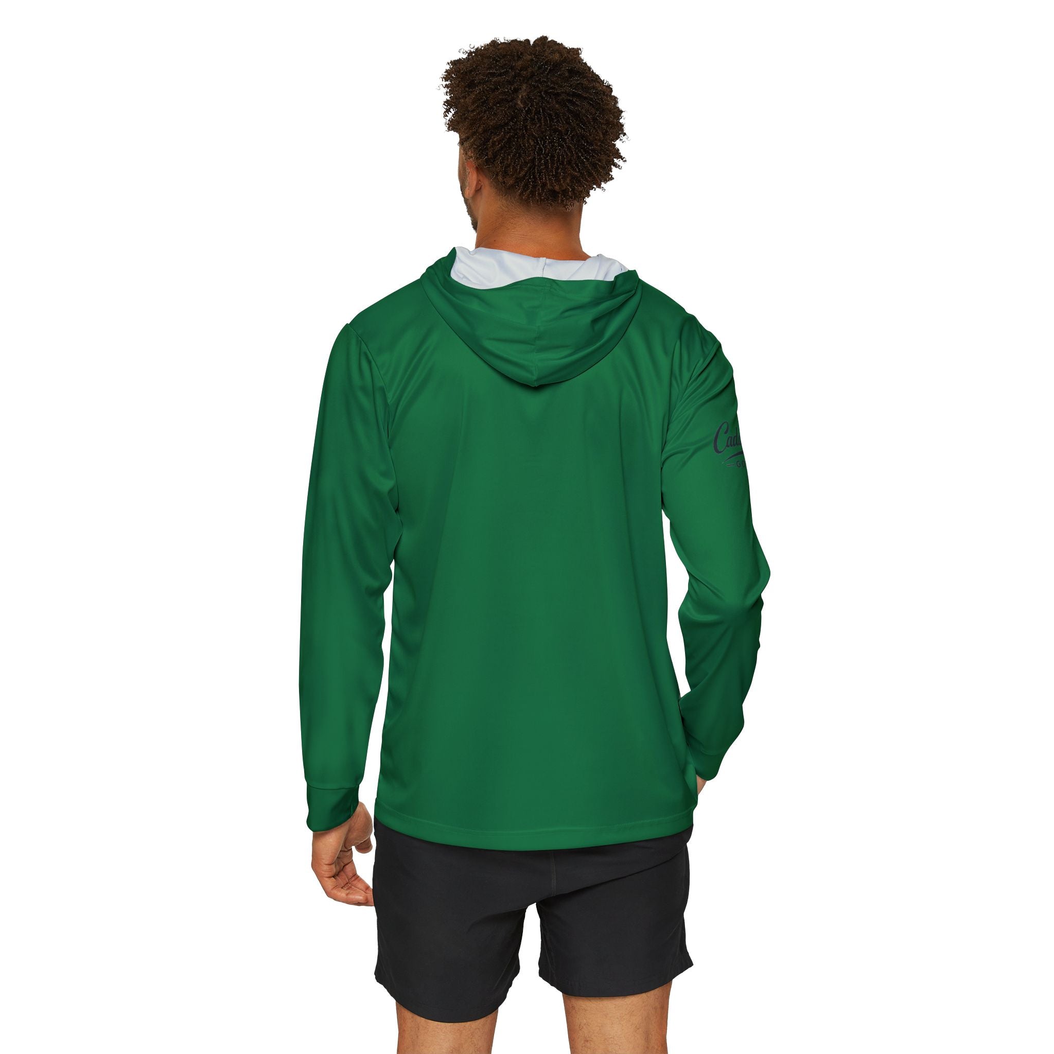 Caddie Row Long Putt Warm-Up Hoodie - Dark Green