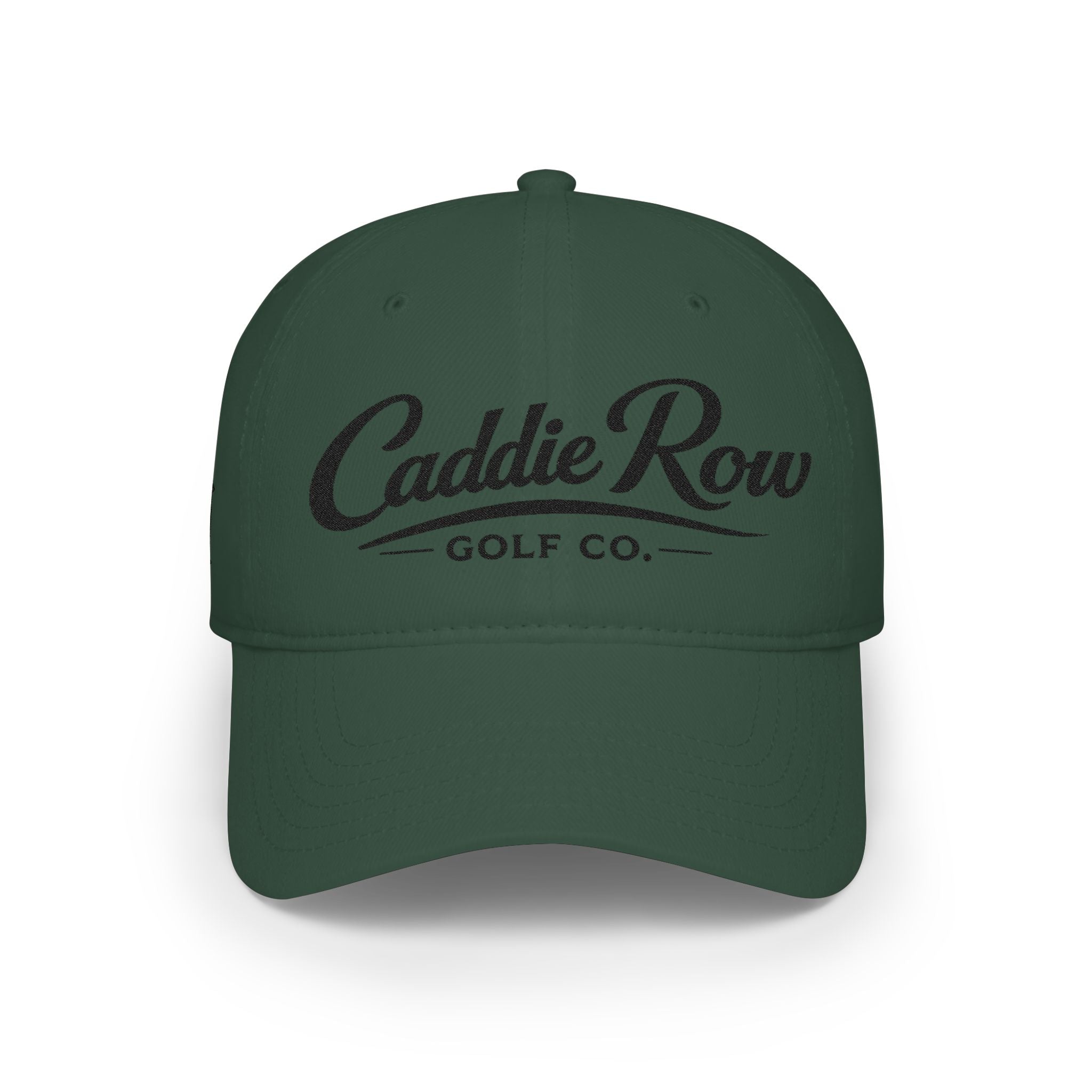 Caddie Row Golf Co. Low Profile Golf Cap — 'Walk the Row' Golf Hat