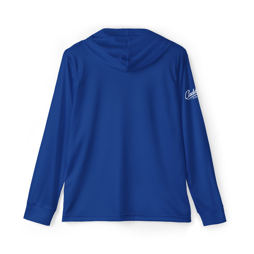 Caddie Row Long Putt Warm-Up Hoodie - Dark Blue
