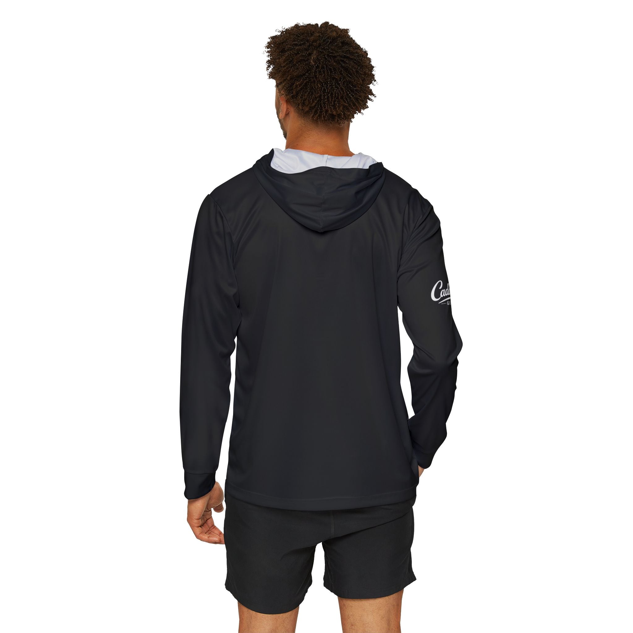 Caddie Row Long Putt Warm-Up Hoodie - Black
