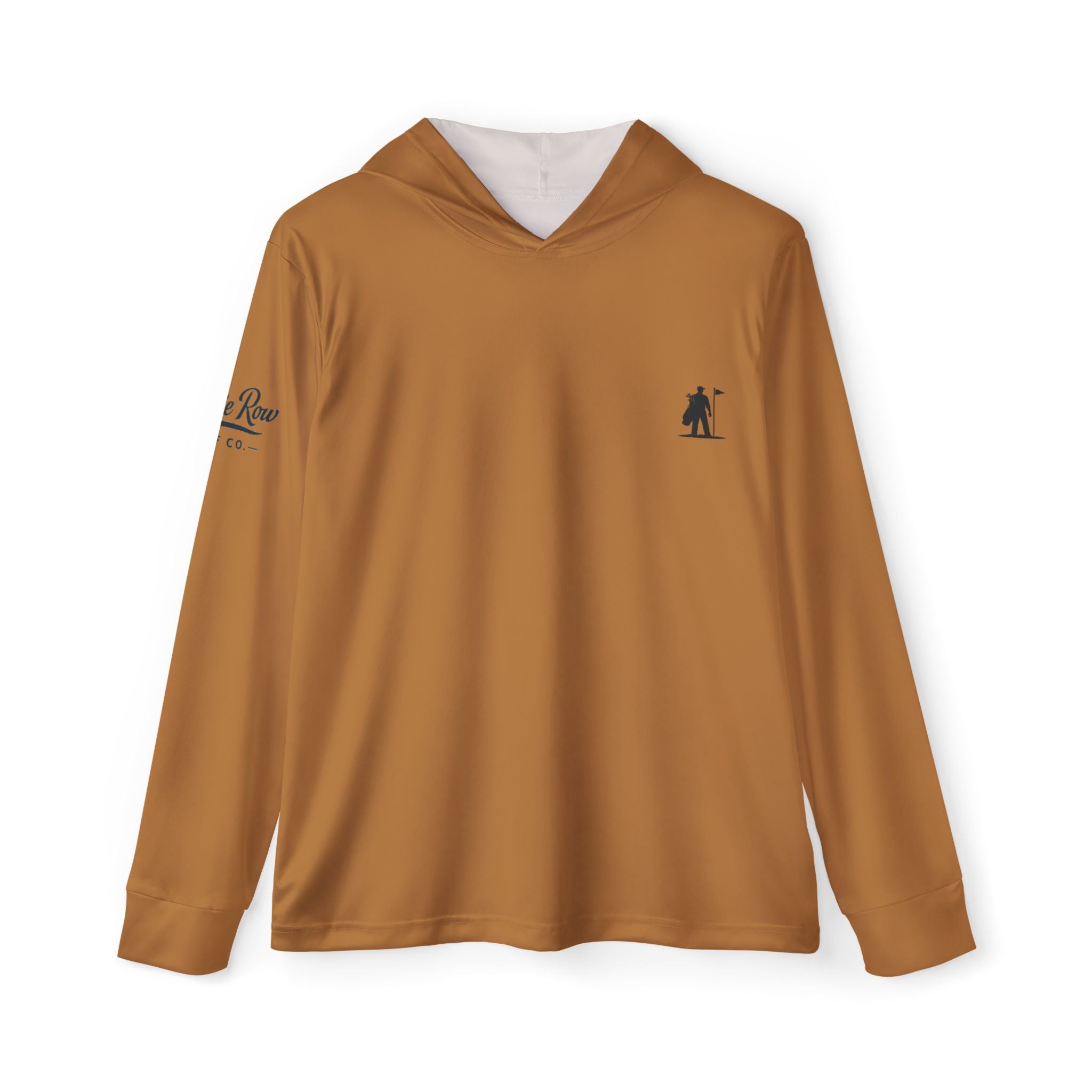 Caddie Row Long Putt Warm-Up Hoodie - Light Brown