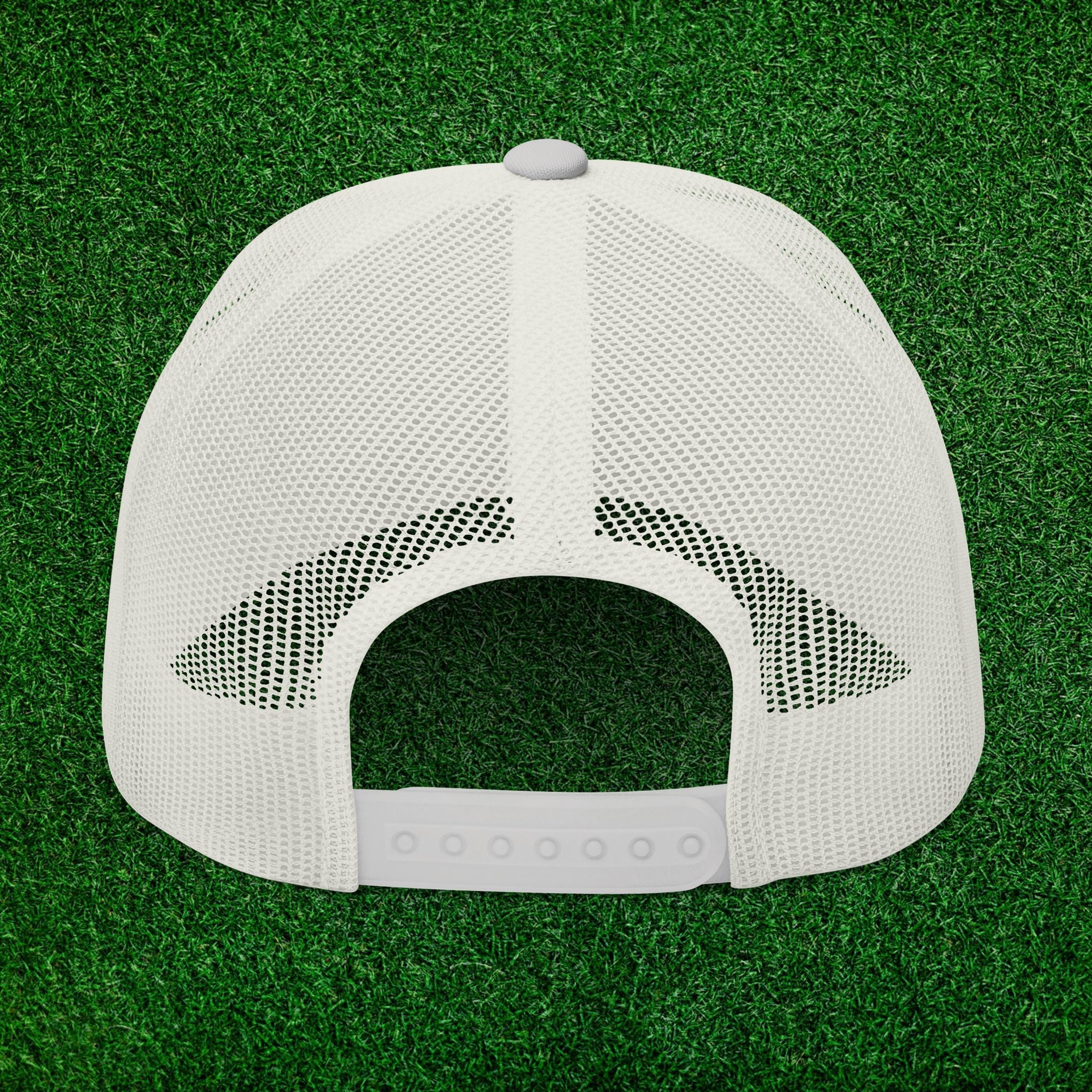 Caddie Row Embroidered Patch Trucker Hat
