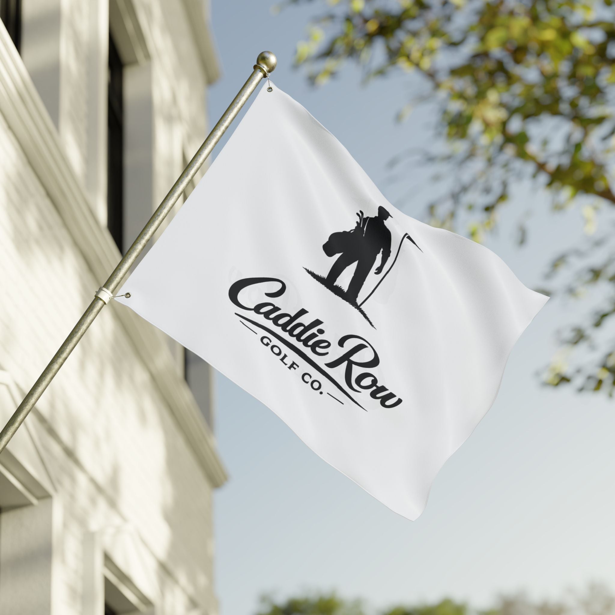 Caddie Row Flag — Double-Sided Outdoor Flag