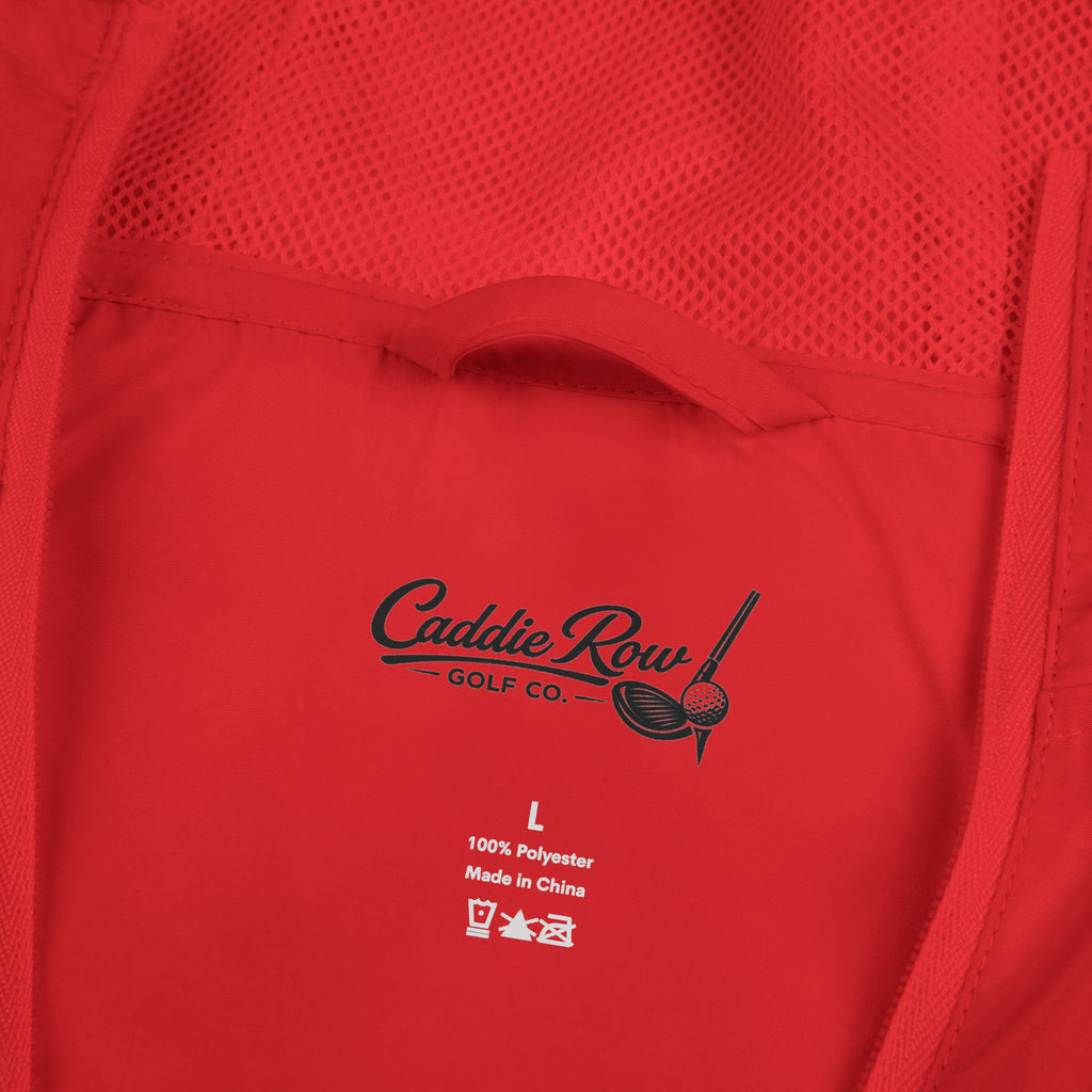 The Caddie Jacket — Hooded Windbreaker