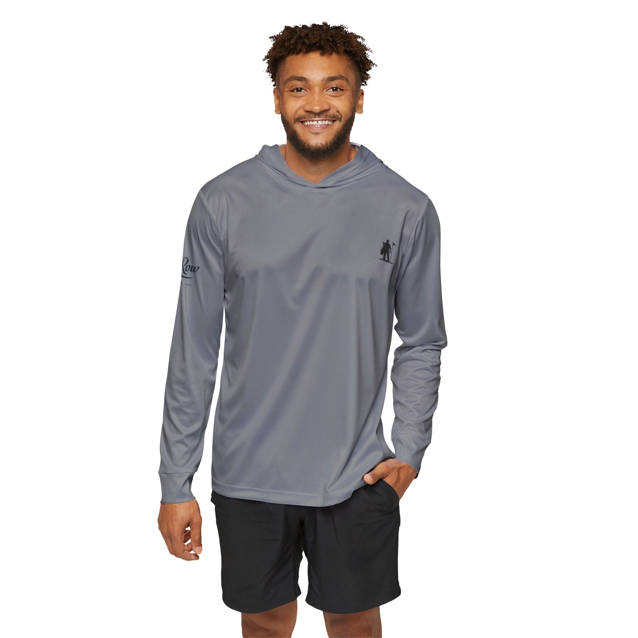 Caddie Row Long Putt Warm-Up Hoodie - Grey