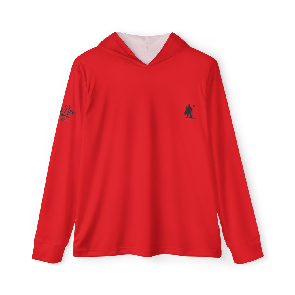 Caddie Row Long Putt Warm-Up Hoodie - Red