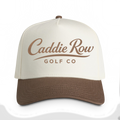 Caddie Row Two-Tone Golf Cap - Walnut
