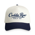 Caddie Row Two-Tone Golf Cap - Navy Blue