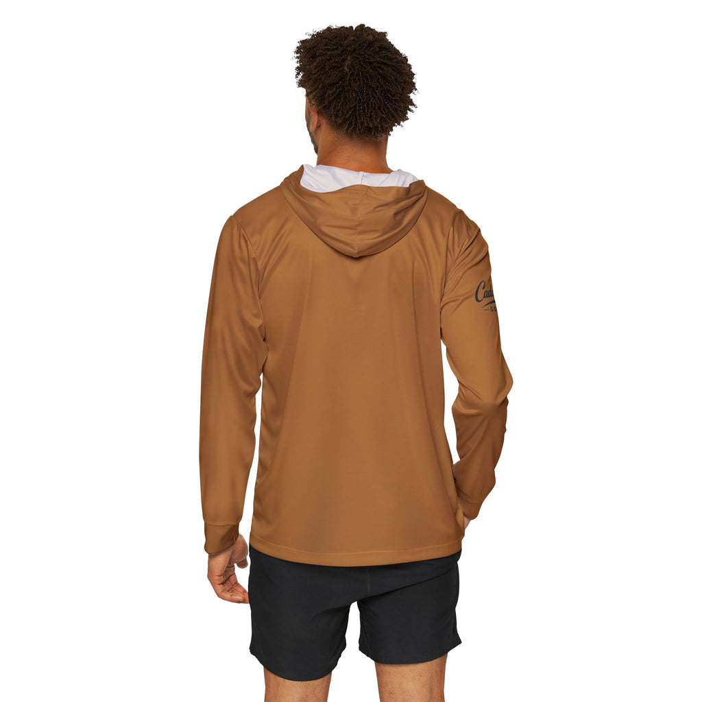 Caddie Row Long Putt Warm-Up Hoodie - Light Brown