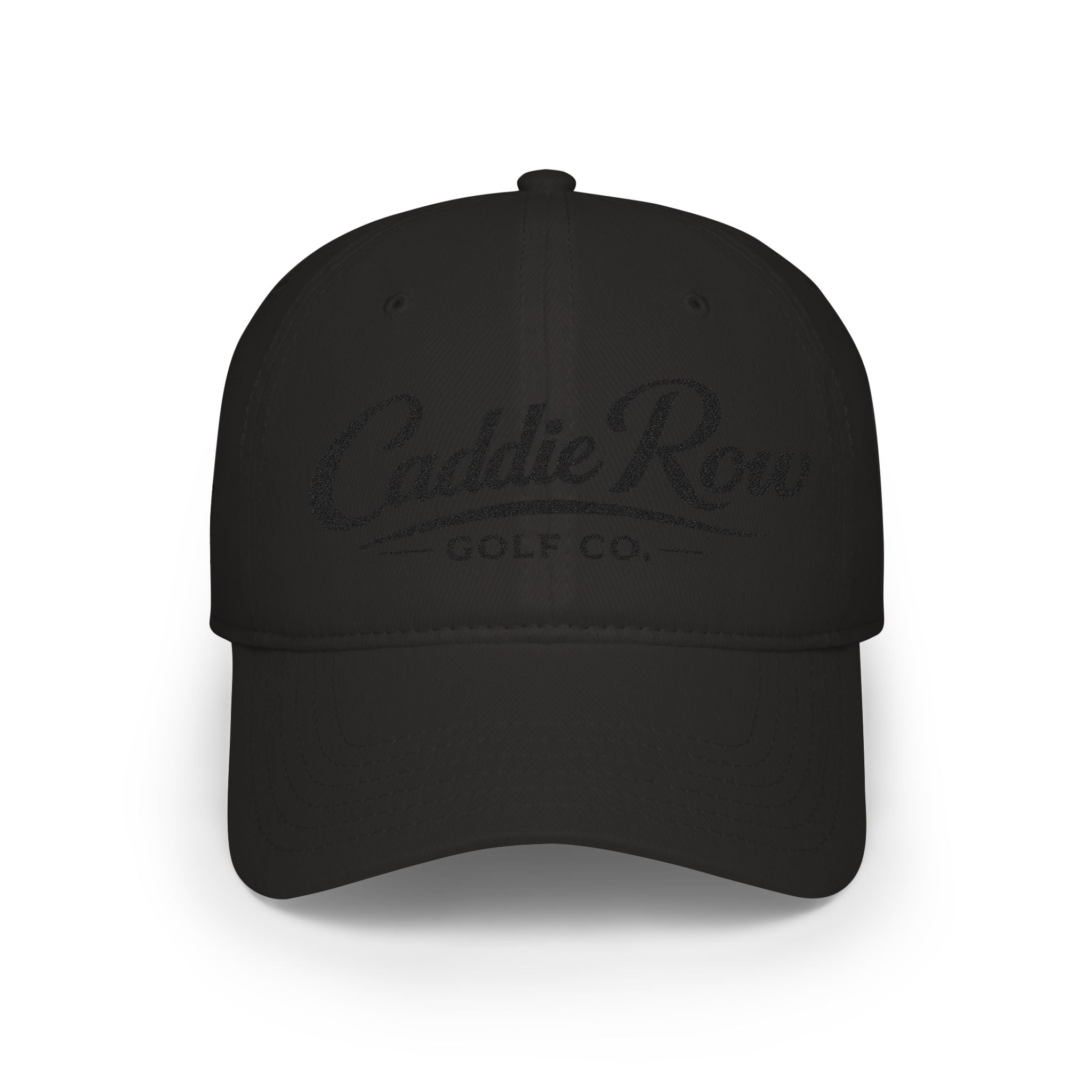 Caddie Row Golf Co. Low Profile Golf Cap — 'Walk the Row' Golf Hat