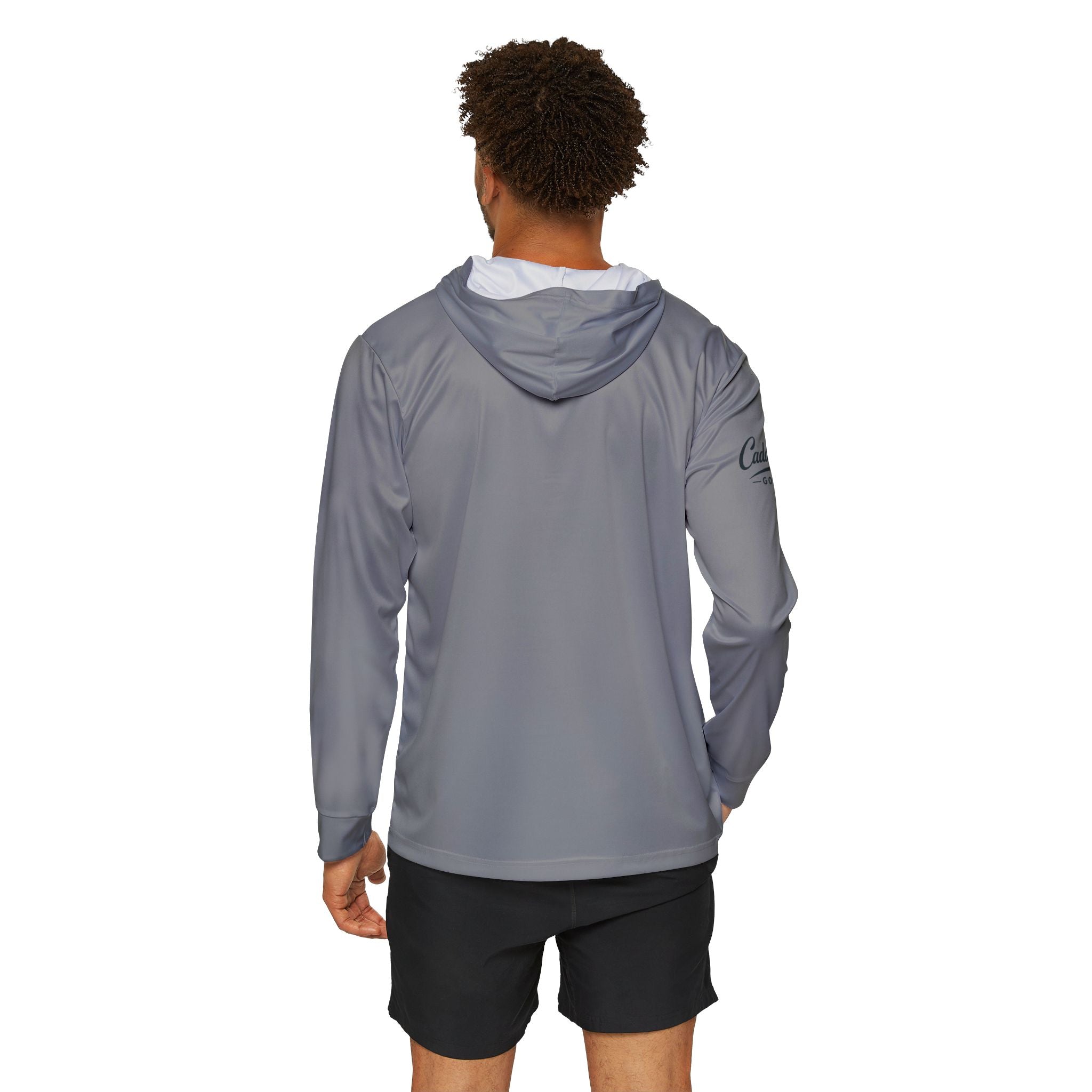 Caddie Row Long Putt Warm-Up Hoodie - Grey
