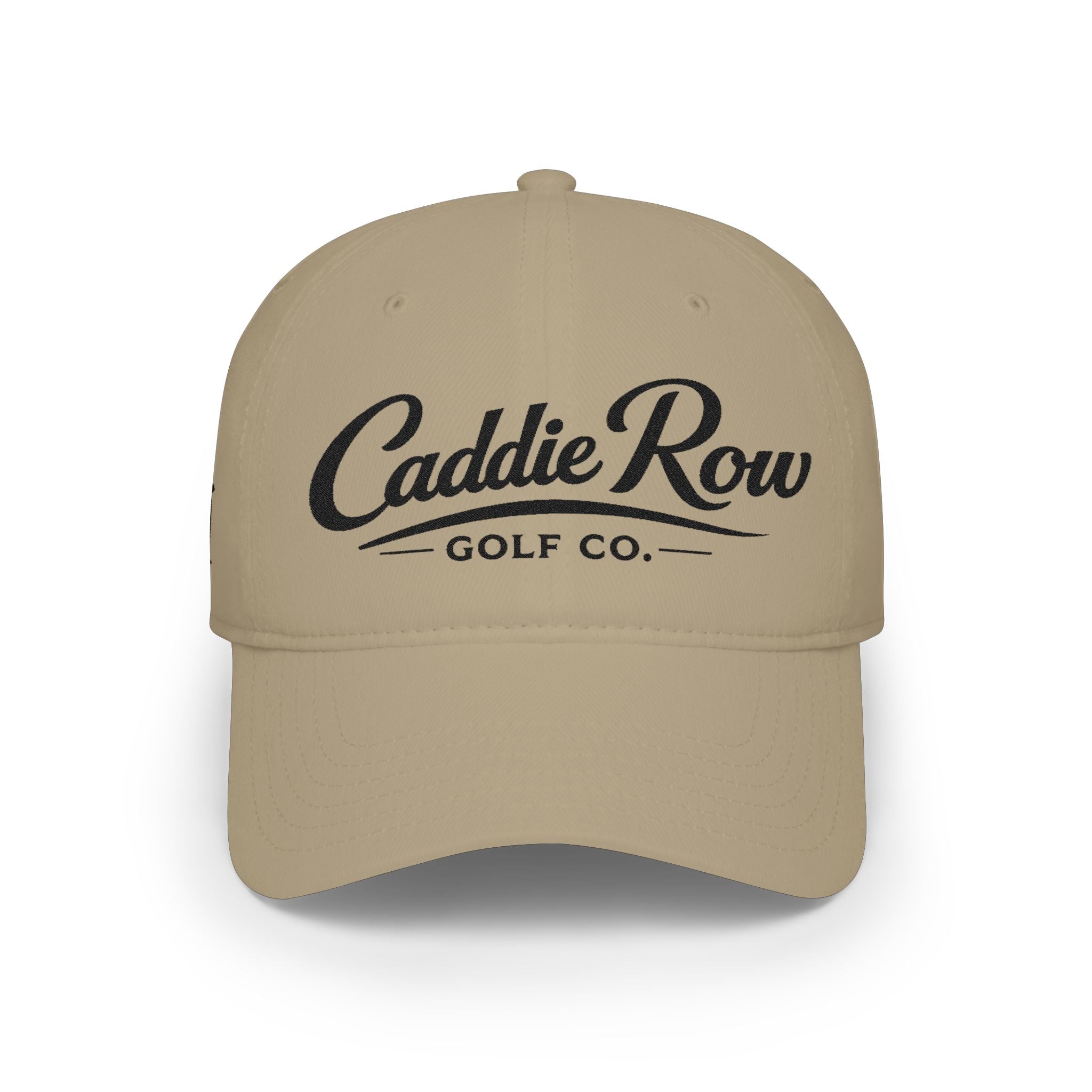 Caddie Row Golf Co. Low Profile Golf Cap — 'Walk the Row' Golf Hat