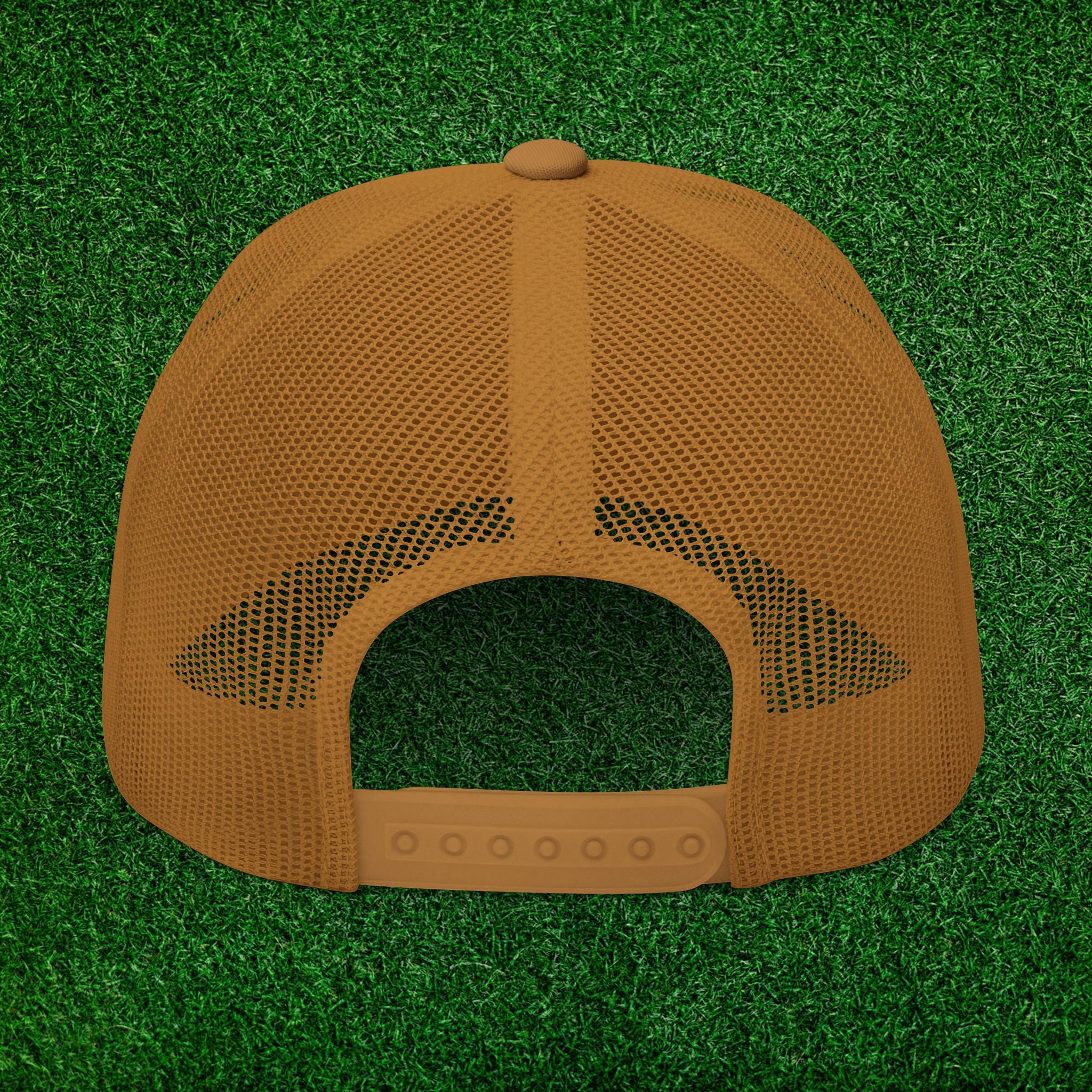 Caddie Row Embroidered Patch Trucker Hat