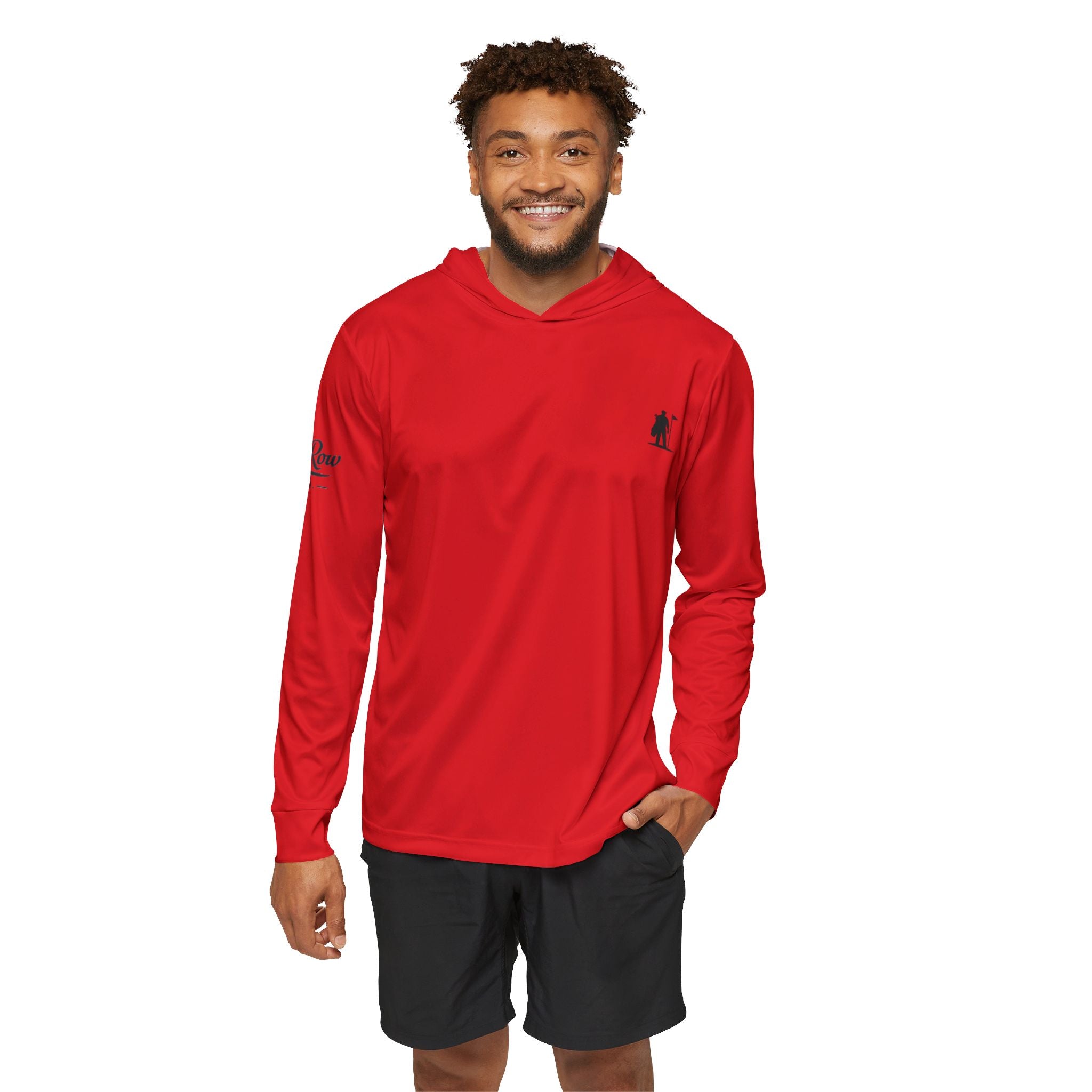Caddie Row Long Putt Warm-Up Hoodie - Red