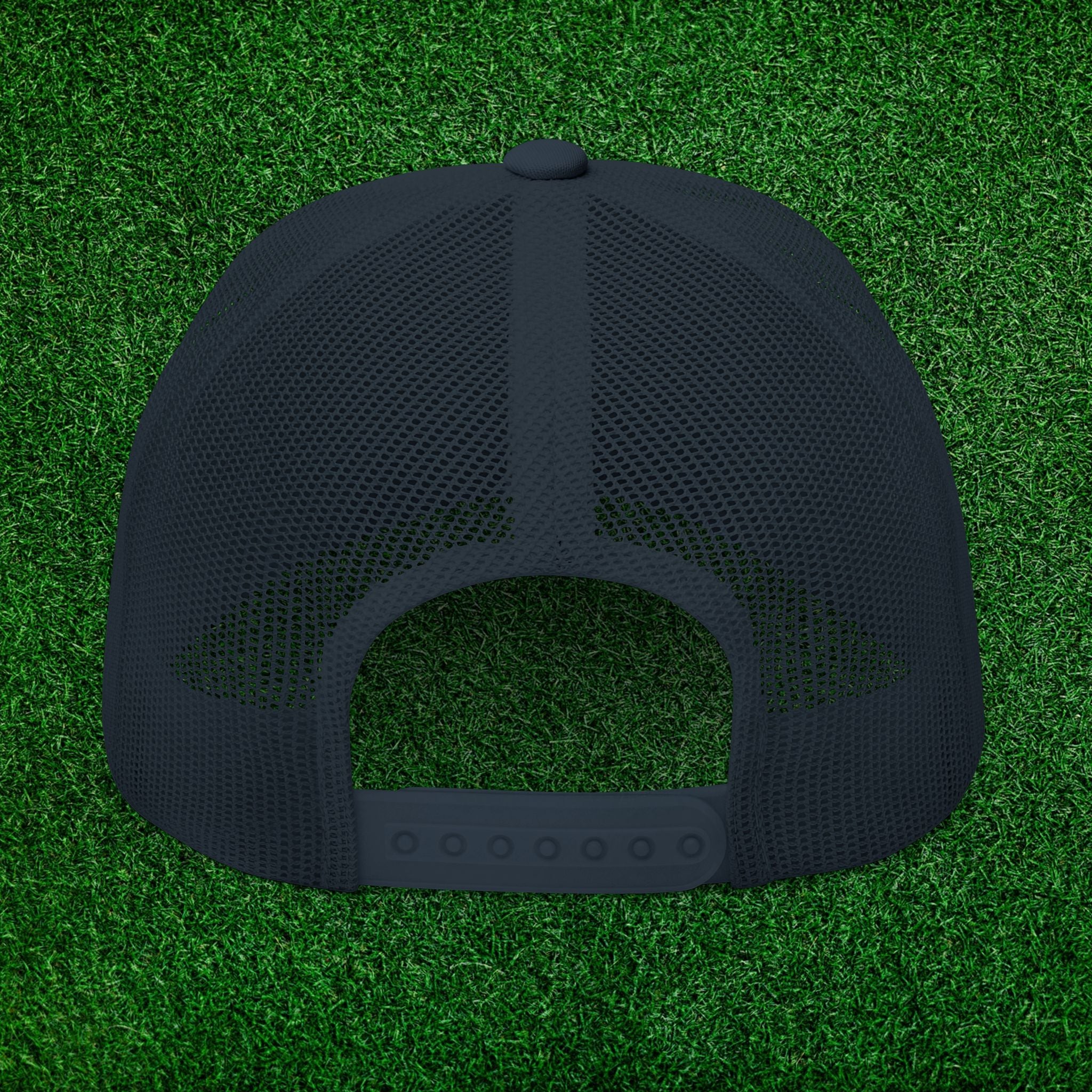 Caddie Row Embroidered Patch Trucker Hat