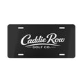 Caddie Row Logo License Plate