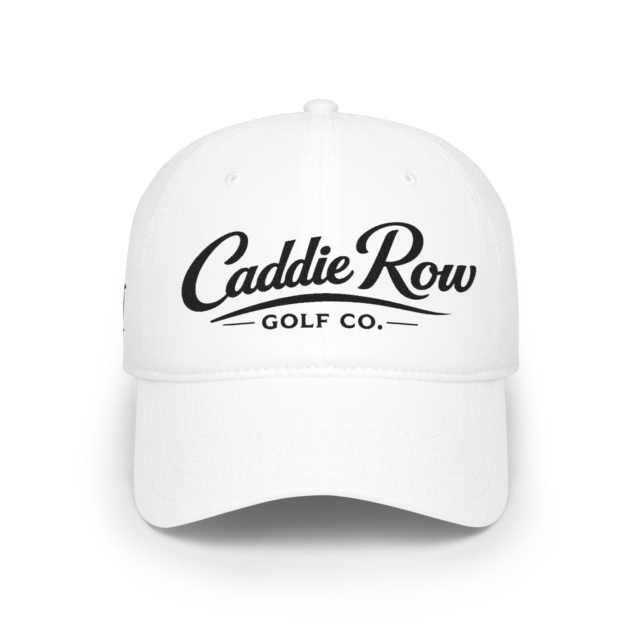 Caddie Row Golf Co. Low Profile Golf Cap — 'Walk the Row' Golf Hat