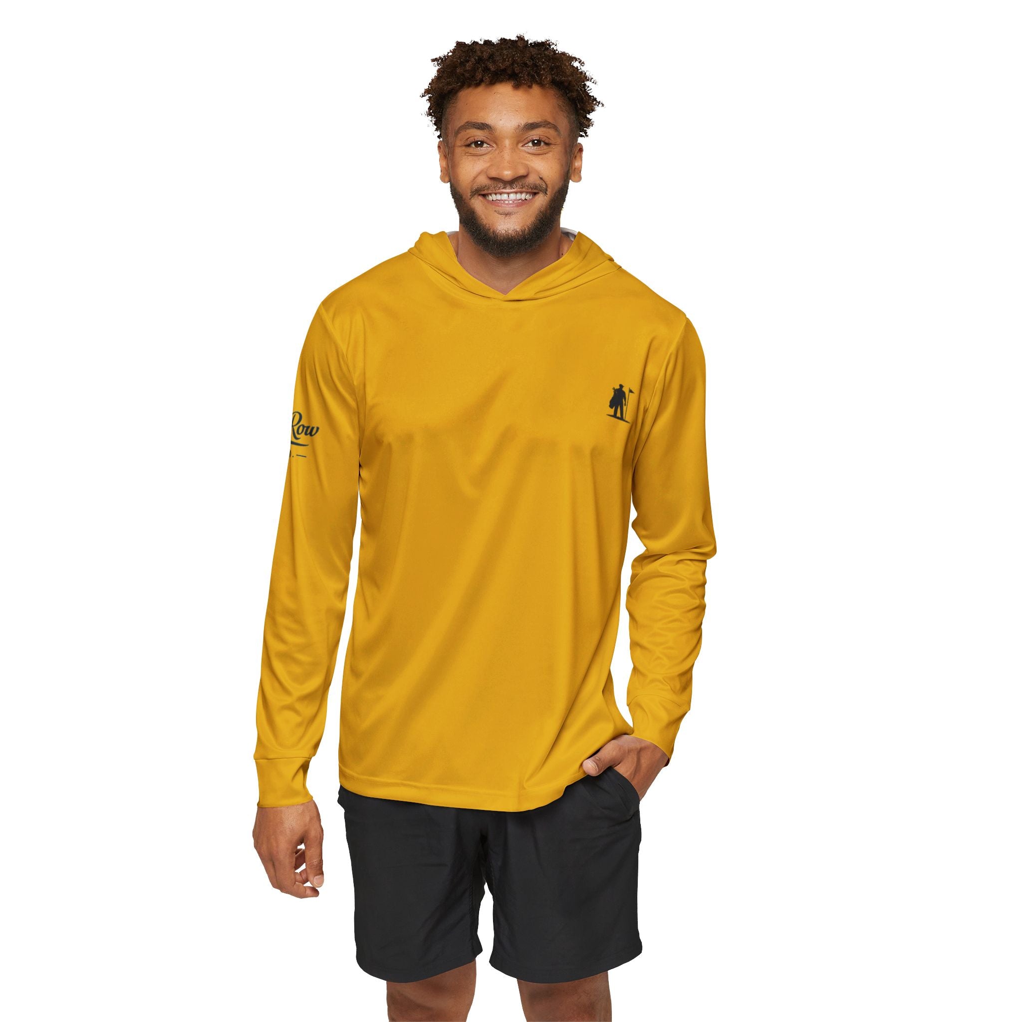 Caddie Row Long Putt Warm-Up Hoodie - Yellow