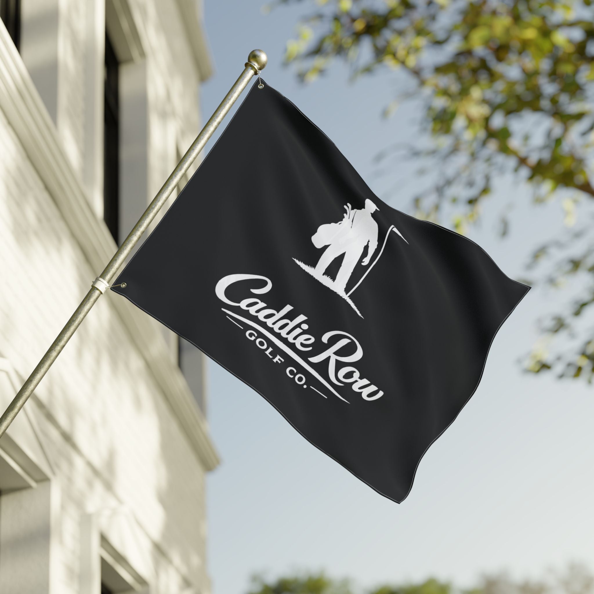 Caddie Row Flag — Double-Sided Outdoor Flag