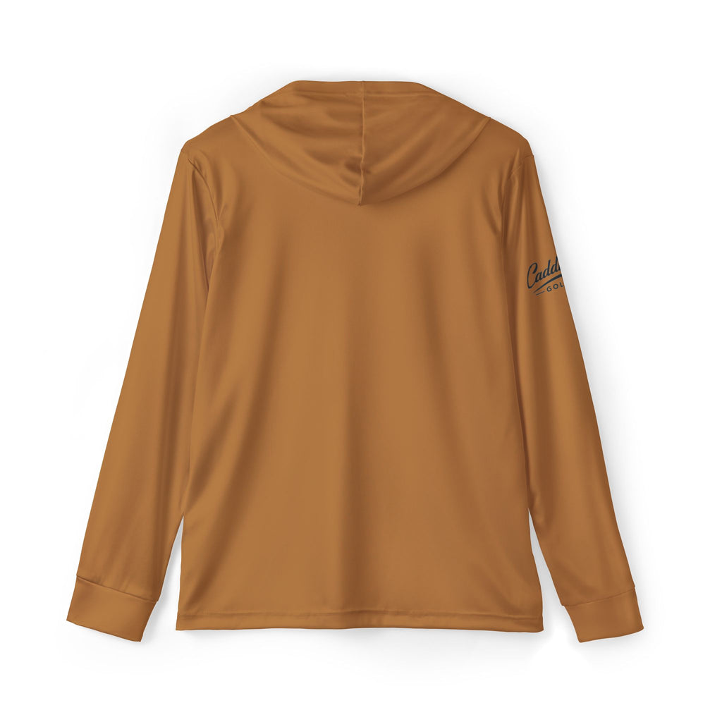 Caddie Row Long Putt Warm-Up Hoodie - Light Brown