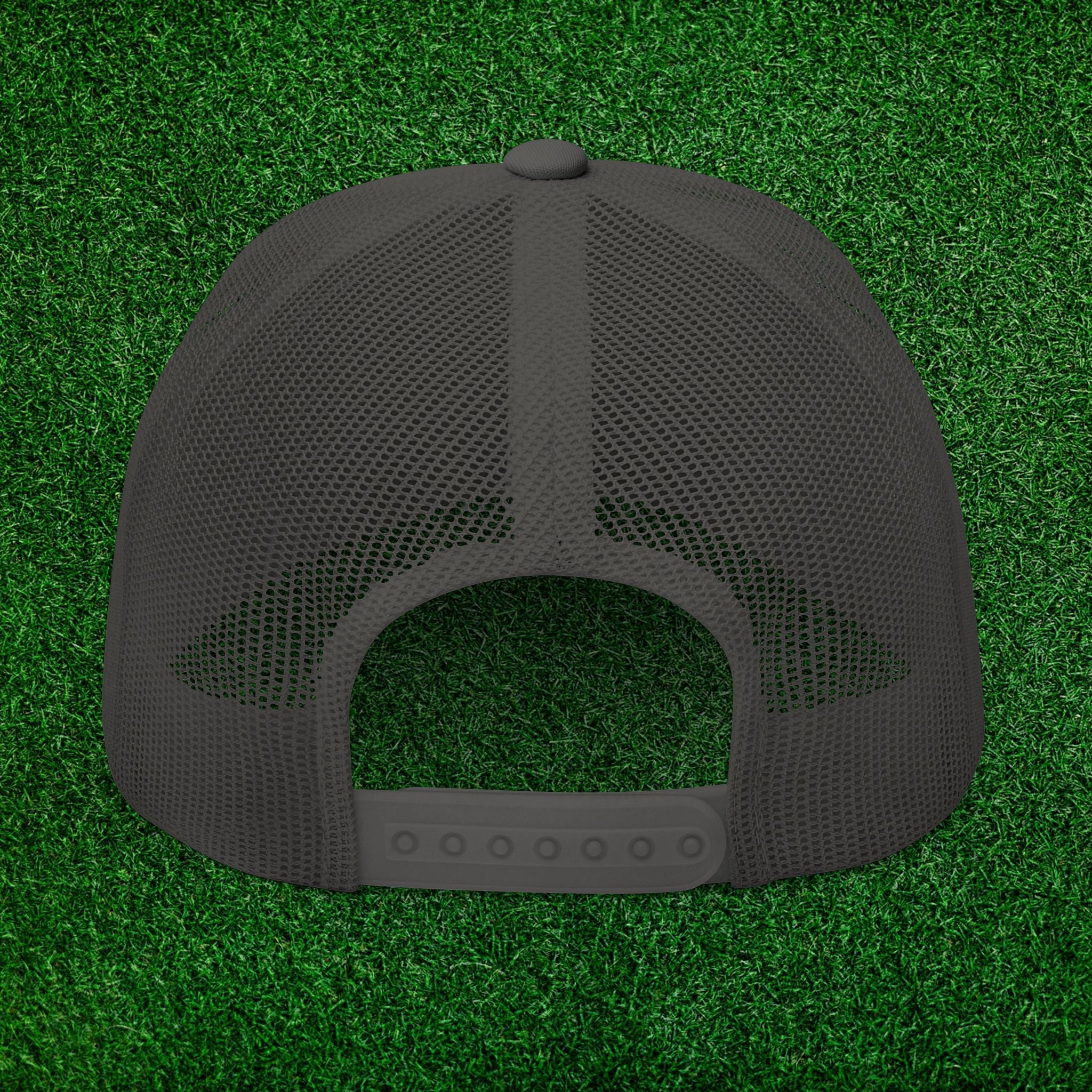 Caddie Row Embroidered Patch Trucker Hat