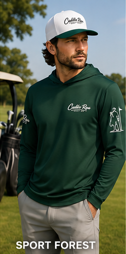 Caddie Row Long Drive Performance Hoodie