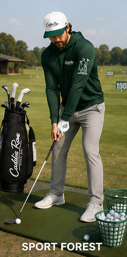 Caddie Row Long Drive Performance Hoodie