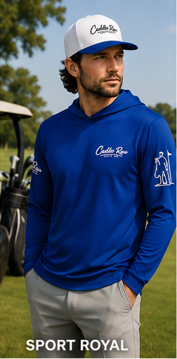 Caddie Row Long Drive Performance Hoodie