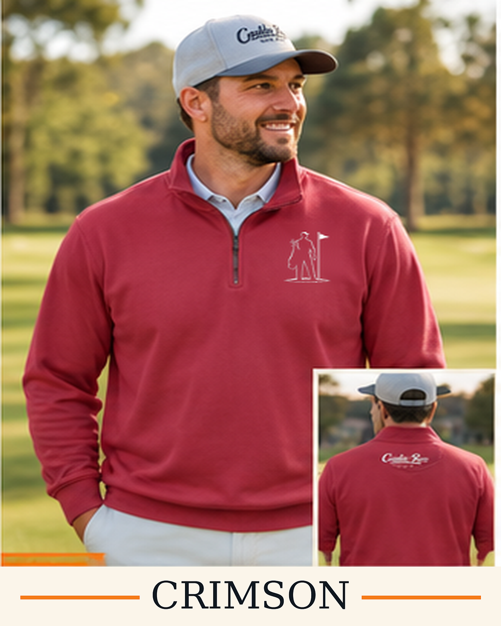 The Back Nine Heavyweight Quarter-Zip
