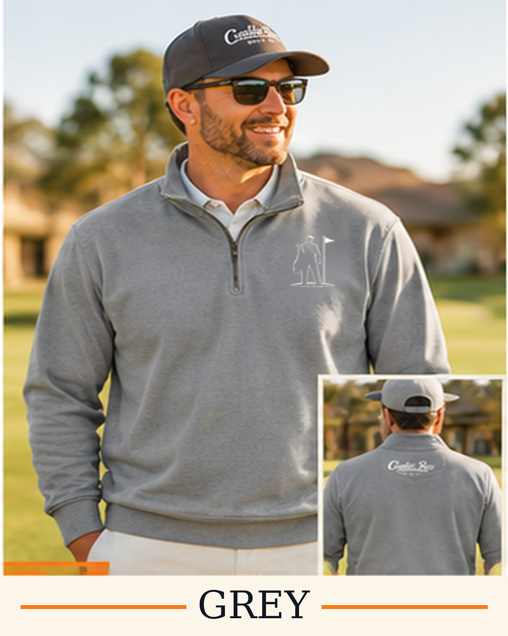 The Back Nine Heavyweight Quarter-Zip