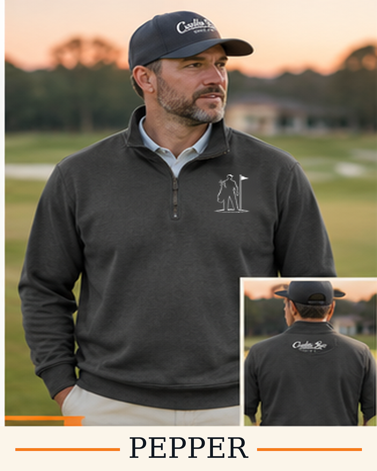 The Back Nine Heavyweight Quarter-Zip