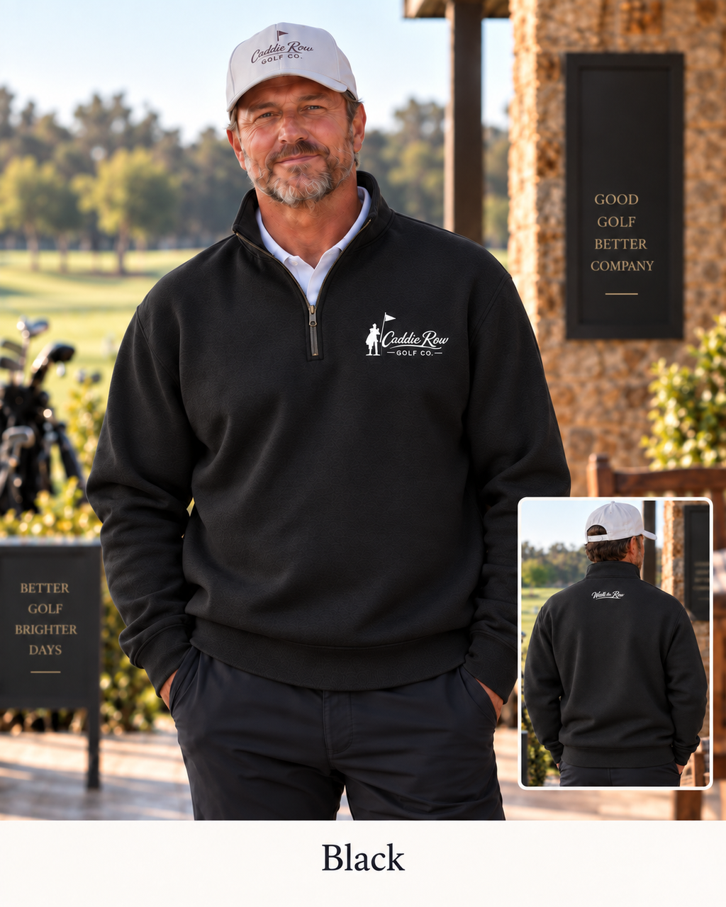 The Frost Delay Heavyweight Quarter-Zip