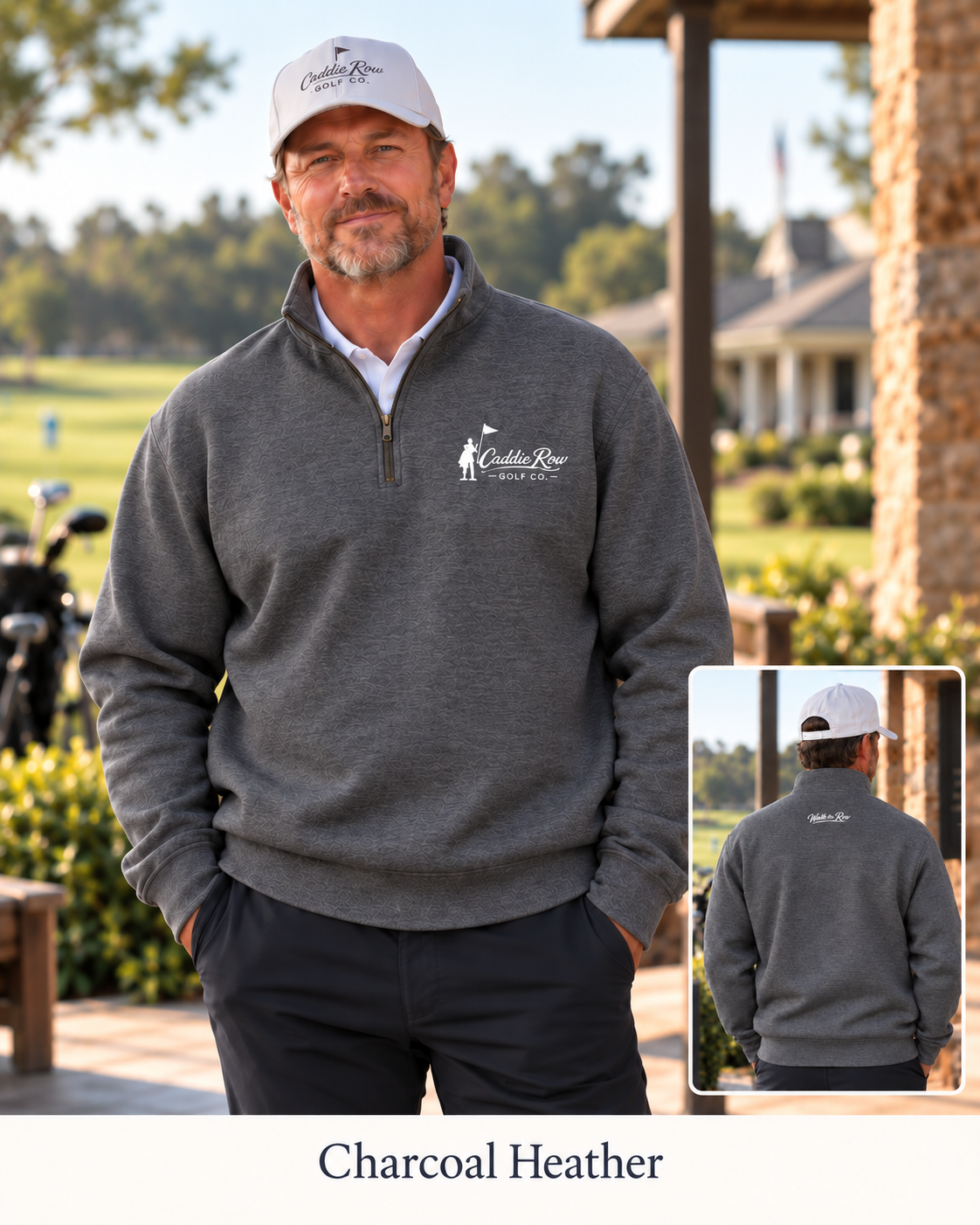 The Frost Delay Heavyweight Quarter-Zip