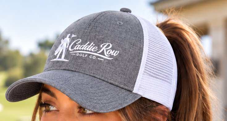 Women's -  Back Nine Ponytail Cap