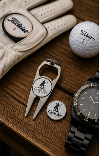 Caddie Row Golf Co. Premium Divot Tool & Ball Marker Set