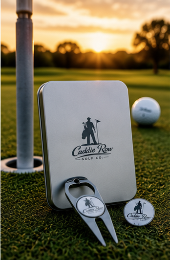 Caddie Row Golf Co. Premium Divot Tool & Ball Marker Set
